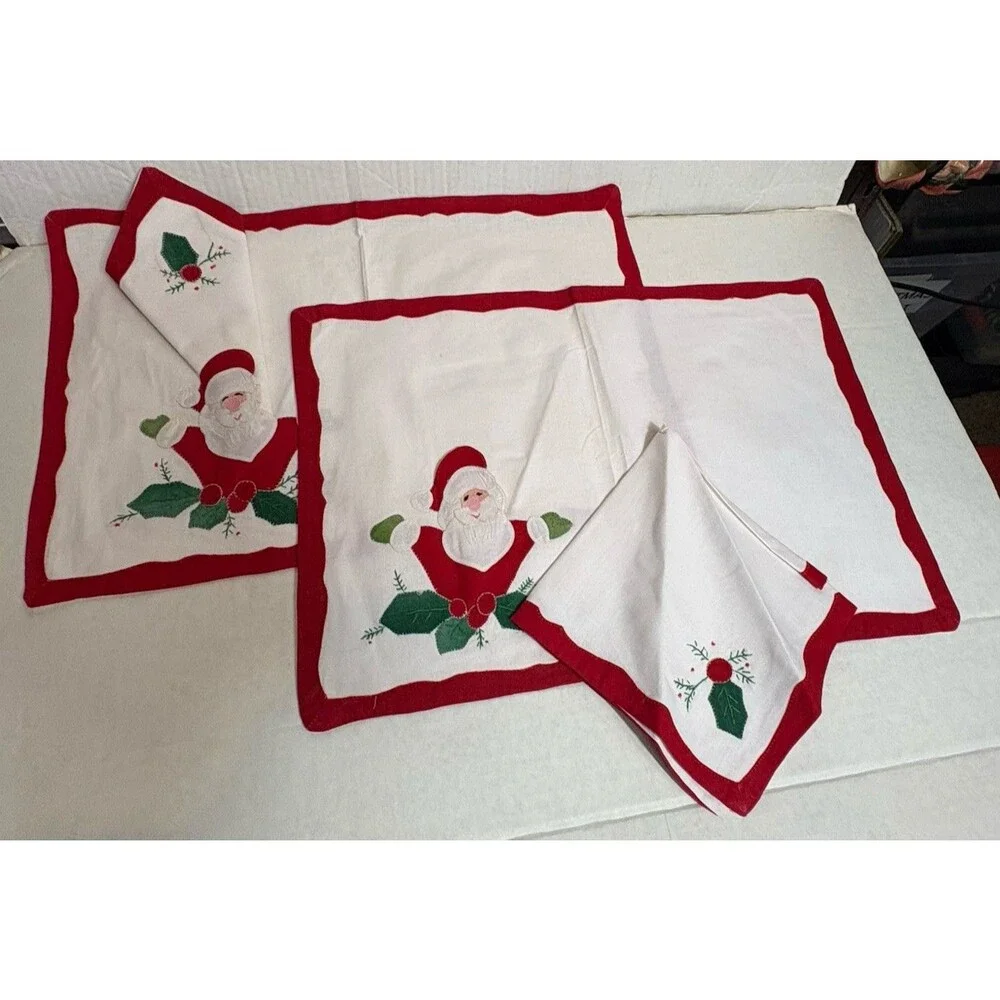 Handmade christmas santa